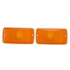 Parking Turn Signal Lamp Housing Front Bumper Lamp Cover 55055020AE Replacement for Jeep Wrangler