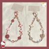 Cartoon Princess KT Cat Beaded Lanyard for Phone & Camera - Anti-Lost Short Chain Pendant