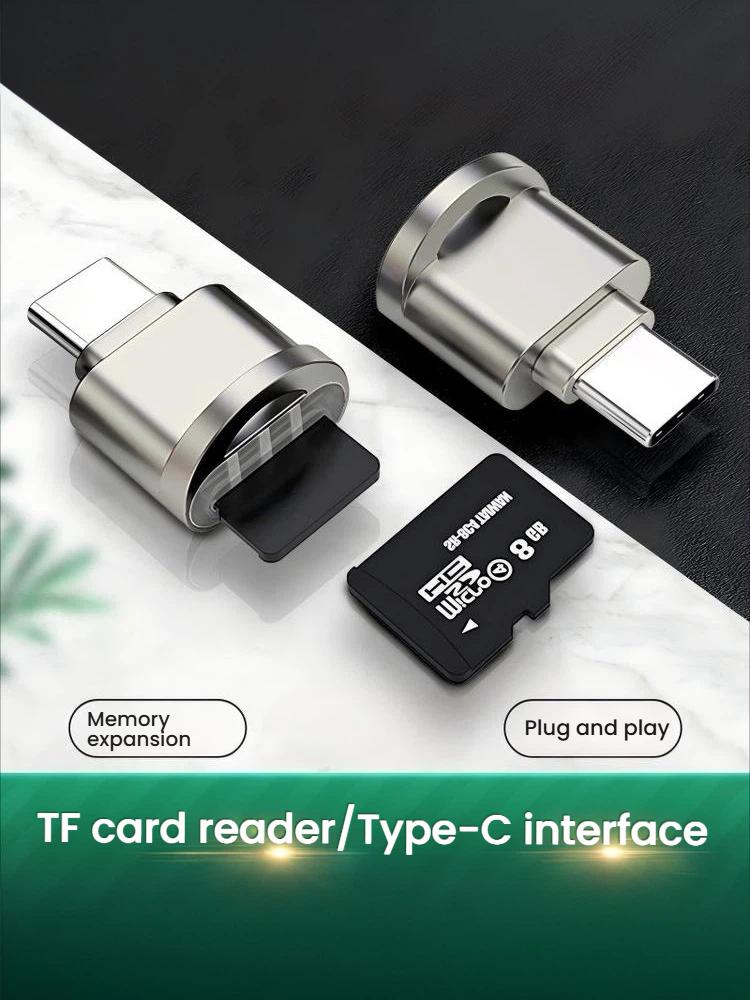 Мини USB 3.0 Type-C для карт памяти TF Адаптер для карт памяти из алюминиевого сплава Высокоскоростной