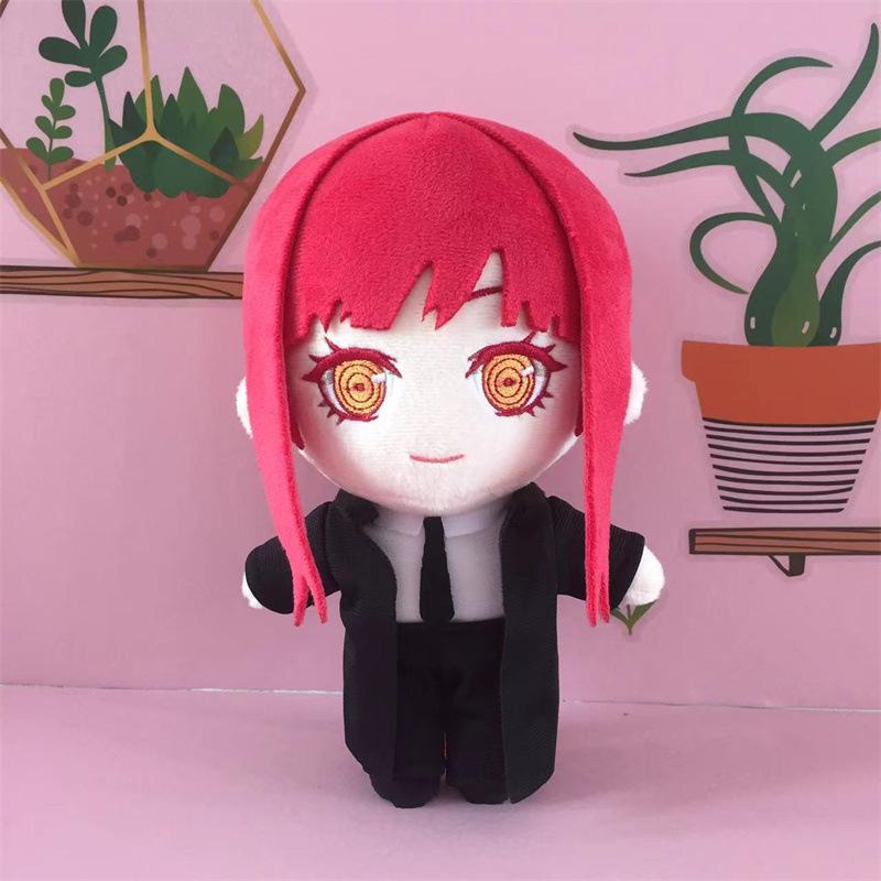 Anime Chainsaw Man Makima Quanxi Plush Doll Toy 20cm Cute Soft Stuffed Pillow Kids Gift