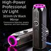 High-power Mini Purple Light Rechargeable Fluorescent Agent Detection Lamp  Banknote Detection