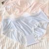 Mid Waist Ice Skin Naked Quick Drying Panties with No Trace Wrapped Around The Buttocks Women’s Panties
