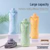 Thickened Silicone Collapsible Water Bottle for Outdoor Sports, Portable, Foldable, and Retractable Design