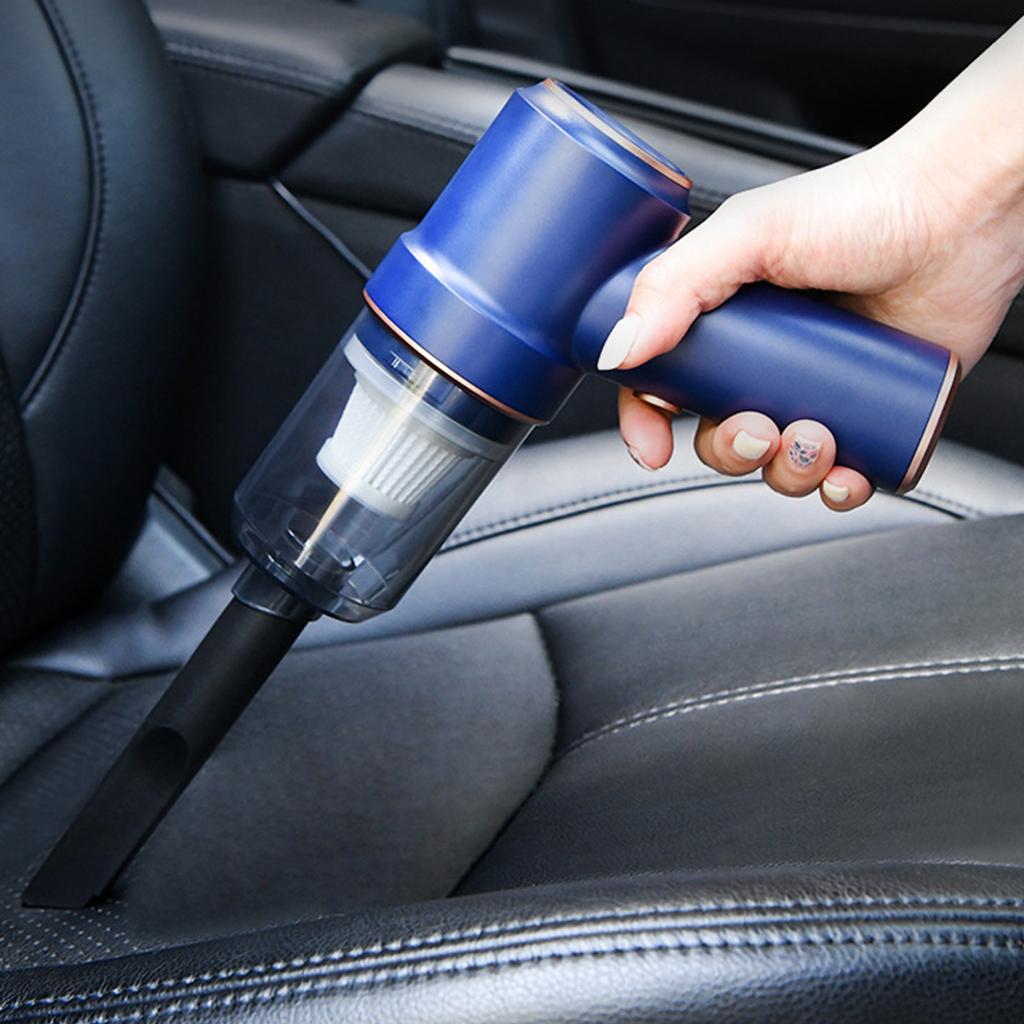 Беспроводной автомобильный пылесос, ручной домашний пылесос, три в одном, большая мощность всасывания, портативный очиститель для волос для домашних животных