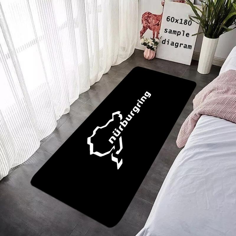 House Entrance Doormat Nurburgring Race Track Hallway Carpet Living Room Rugs Foot Carpets Bathroom Rug Floor Mats Home Decor