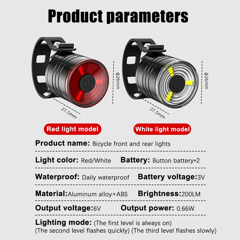 Велосипедные задние фонари, алюминиевые фонари для шлема, ночные предупреждающие огни, светодиодные передние фонари для горного велосипеда, задние фонари