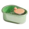 Бытовой Очиститель Фруктов Вращающийся Большая Вместимость Ручная Мойка Овощей Быстрая Корзина для Слива Салата Миска для Мытья Продуктов Кухонный Гаджет