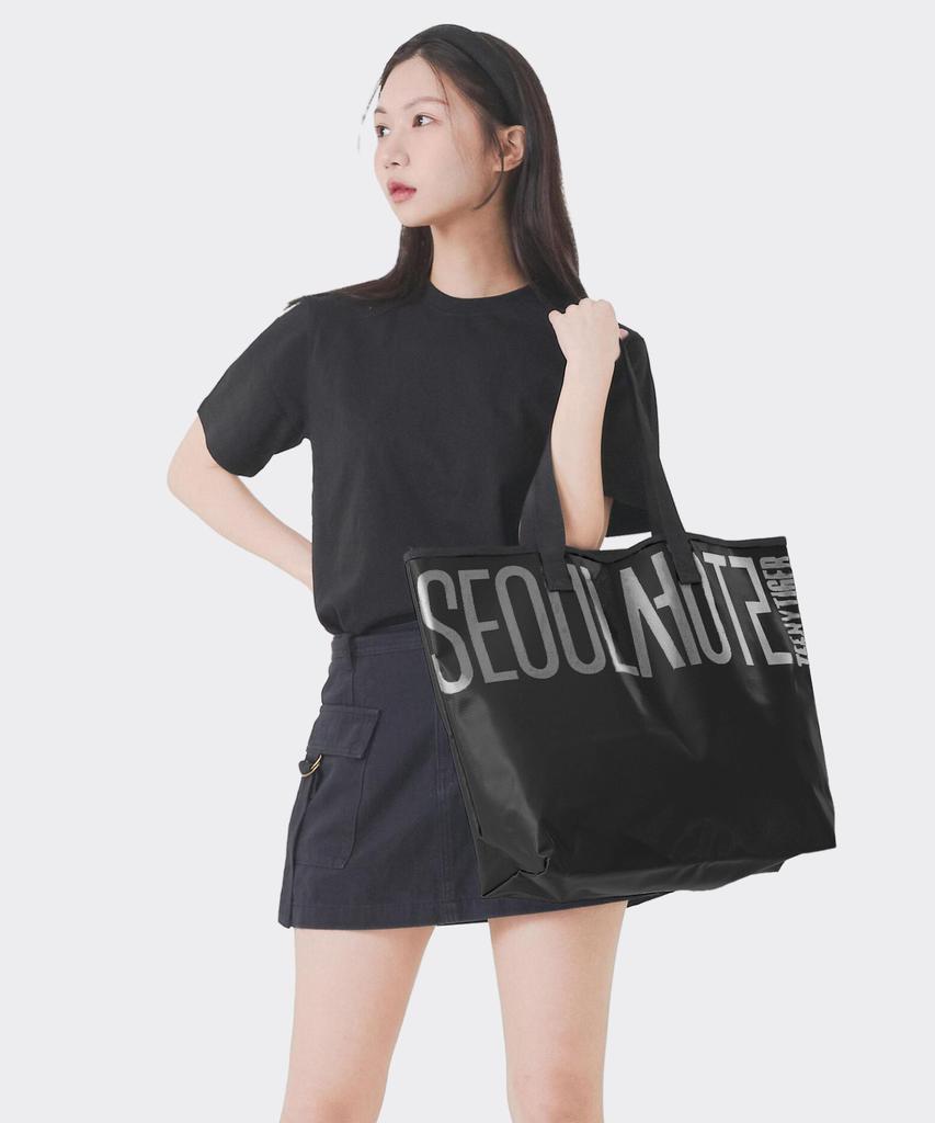 Teenytiger Seoul Сумка из брезента Черная