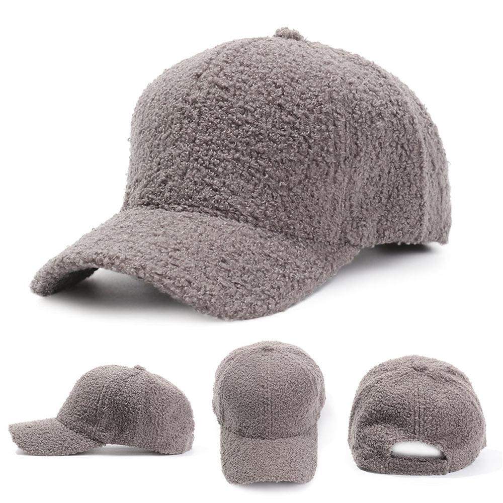 Winter Street Sports Hip Hop Cap Wool Peaked Hat Baseball Cap