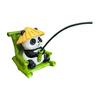 Fishing Panda Figurine Bamboo Chair Panda Resin Statue Sculpture Outdoor Yard Fishpond Aquarium Fish Tanks Edge Decoration Ornament