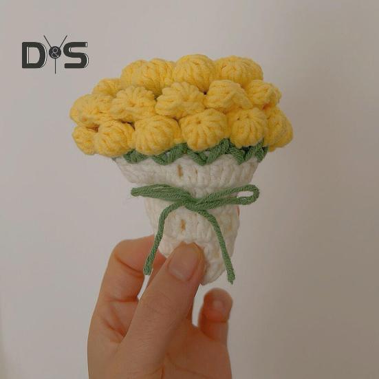 Подставка под букет роз крючком термостойкая самодельная вязаная цветочная кофейная кружка коврик для чашки кухонная столешница украшение стола