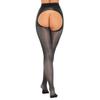Женские прозрачные колготки с высокой талией, глянцевые колготки, ультратонкие трусики, чулки
