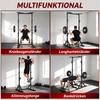 Dumbbell Rack 2-Tier Weight Plate Stand Made of Steel Barbell Storage up to 200 kg Capacity Squat Rack