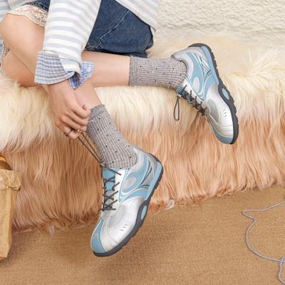 Летняя сетчатая дышащая женская обувь из натуральной кожи, женские новые повседневные маленькие белые туфли на мягкой подошве