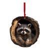 Christmas Animal Ornament Cartoon Forest Animal Hanging Decoration 2D Flat Acrylic Pendant for Christmas Tree Decor