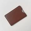 Ультратонкий RFID-держатель для карт Блокировка RFID Кожа PU Чехол для кредитных карт Мягкая подкладка Защита от размагничивания Кожаный чехол для карт