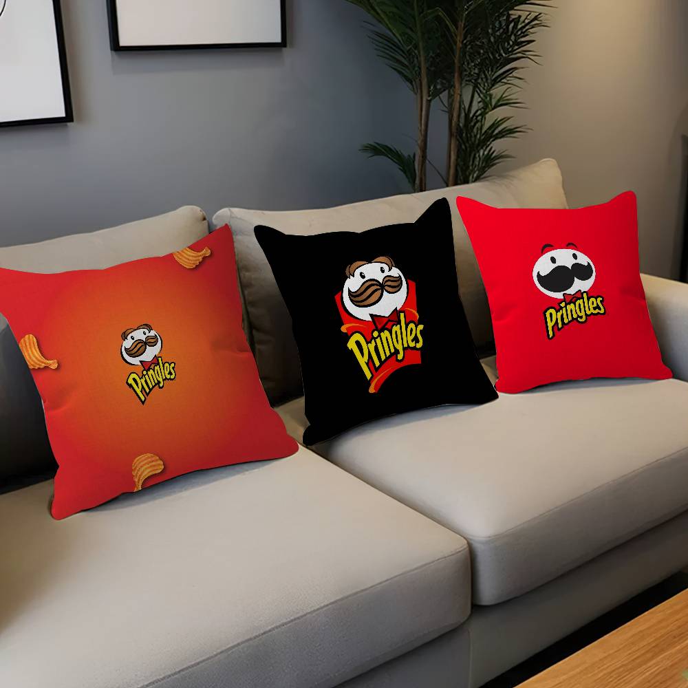 Модная P-Pringles L-LLC Подушка 'Счастливый Дракон' Наволочка Чехол на подушку для дивана Декор для дома Детский подарок