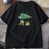 Красивая футболка с лягушкойзабавная футболка с лягушкойфутболка с любовью повседневные шортыфутболки с рукавами одежда в уличном стиле