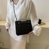 Trendy Casual Women's Crossbody Bag 2023 Stylish Mini Square Shoulder Purse In Black White Green Rose Pink