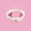 Facial Elastic Girls Makeup Face Hairdo Headwrap Cat Ear Headband Washing Hairband