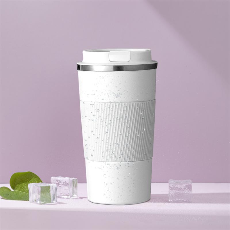 380 мл/510 мл термос кружка для кофе герметичный нескользящий автомобильный термос дорожная термокружка с двойными стенками из нержавеющей стали бутылка для воды