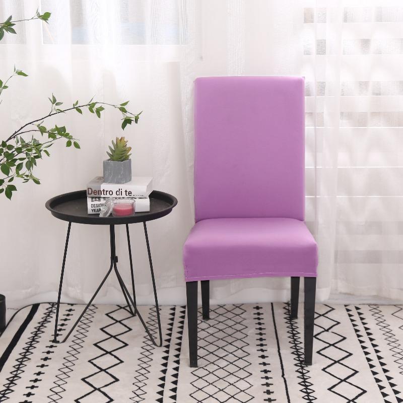 Breathable High Back Spandex Chair Cover Elastic Stretch Dining Room Seat Protector for Wedding Banquet Hotel