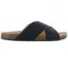 NAE Vegan Shoes TUPAI - Men's Classic Sandals Black - Made In Spain ORIGINAL