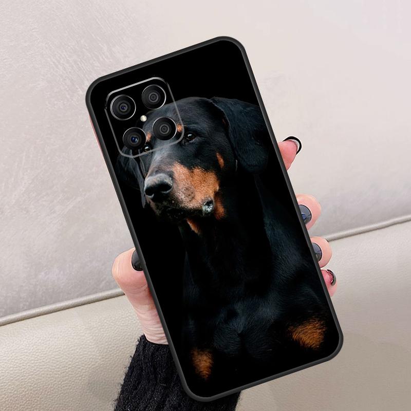 Doberman Dog Case For Honor Magic 7 Lite 5 6 8 Pro Cover For Honor X9b X9a X9c X8a X8b 200 400 50 70 90