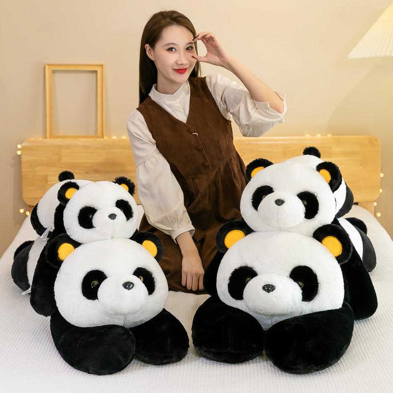 Очаровательная плюшевая игрушка гигантская панда, мягкая набивная кукла, идеальный подарок на день рождения, подушка, игрушка для обнимания для девочек