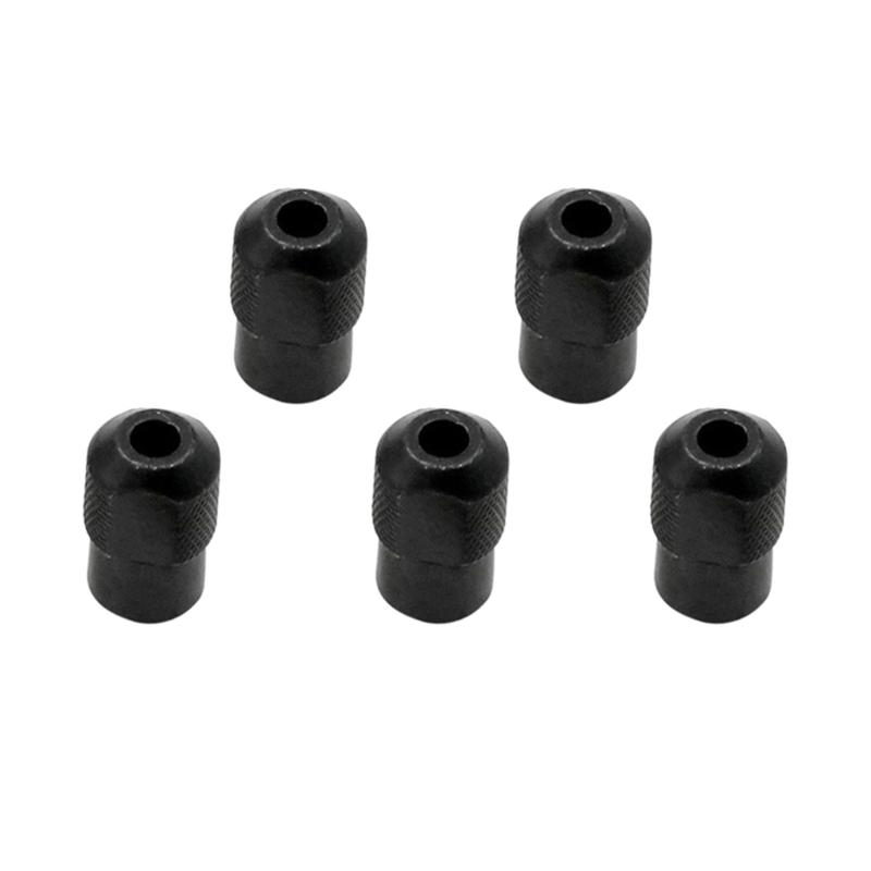 5Pcs/set Mini Drill Chuck for Dremel Accessories Rotary Tools Chuck Nut Power Tool Nuts M8x0.75mm Abrasive Tools