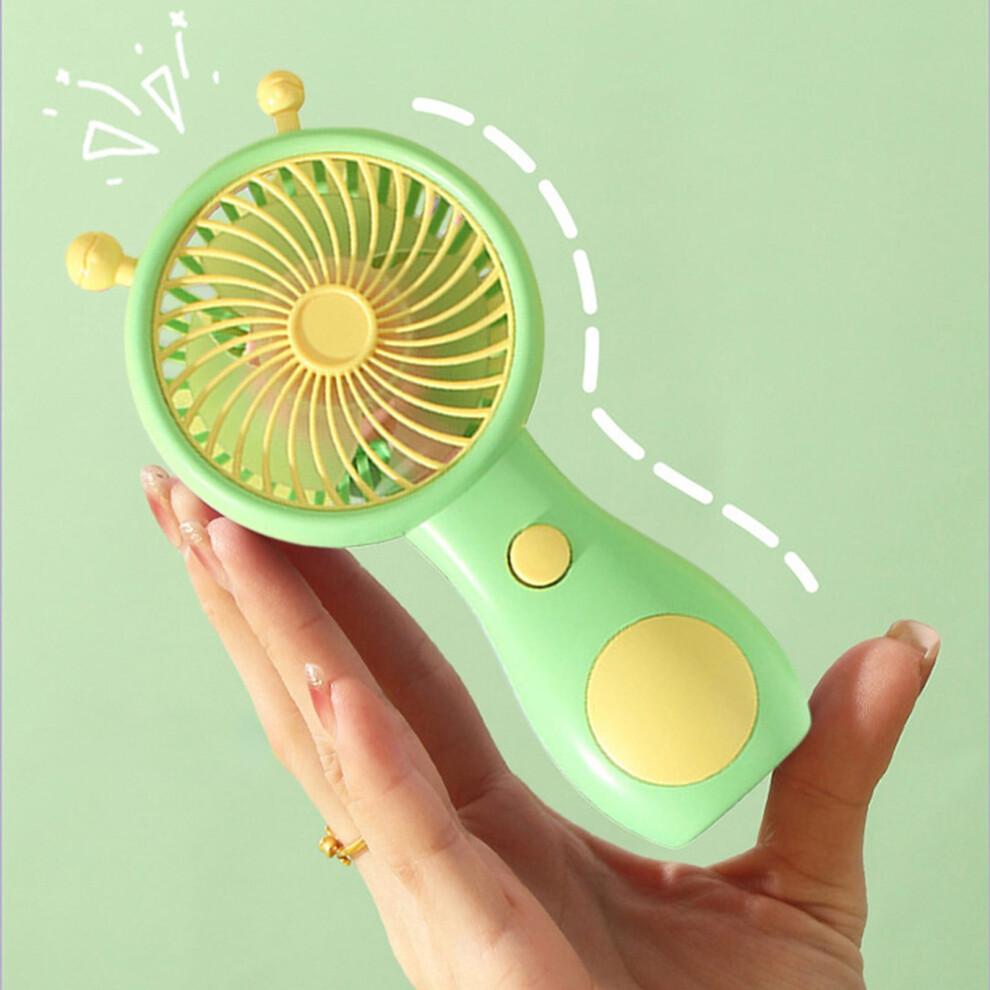 Mini USB Rechargeable Handheld Fan, Portable Personal Cooling Fan for Travel/Indoor/Outdoor, Lightweight Compact Design