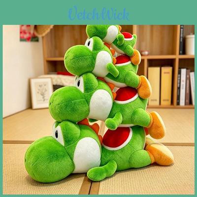 Плюшевая игрушка Йоши Мультяшная подушка Детская Мягкий Динозавр Подарок Для Детей