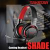 Игровые наушники Takstar Hidden SHADE Японская гарантия агентства Подключение через штекер Совместимы с PS4 Xbox 3,5 мм ПК, смартфонами, планшетами и т. д.