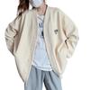 Coat Loose Buttoned Baseball Outdoor Cold Perfect for and Plus Sizes Available Women's Jacket, Fit, Padded, Jacket, Wear, Protection, Windproof, Warm,