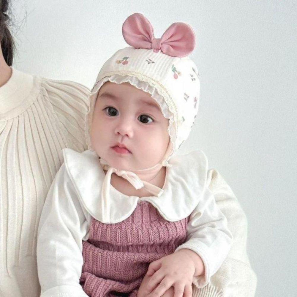 Windproof Baby Hat Full Coverage Infant Bonnet New Newborn Baby Hat Spring Autumn Wear