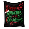 Flannel Blanket Christmas Personalized Blanket Digital Print Blanket