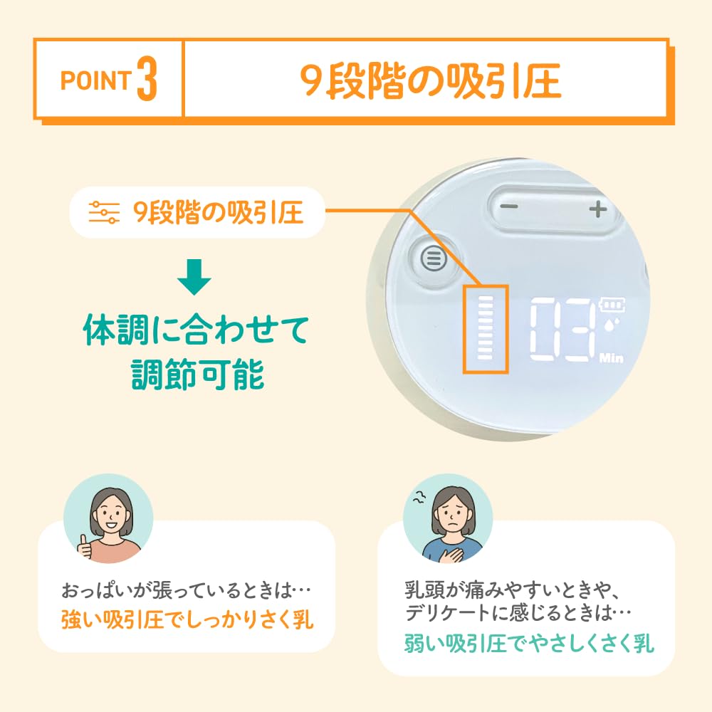 Электрический молокоотсос BabySmile Hands-Free E-401 + Пакеты для хранения грудного молока 120 мл E-406 USB-перезаряжаемый