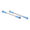 2Pcs Metal Front Steering Link Rod Tie Rods for Traxxas Unlimited Desert Racer 1/7 RC Car