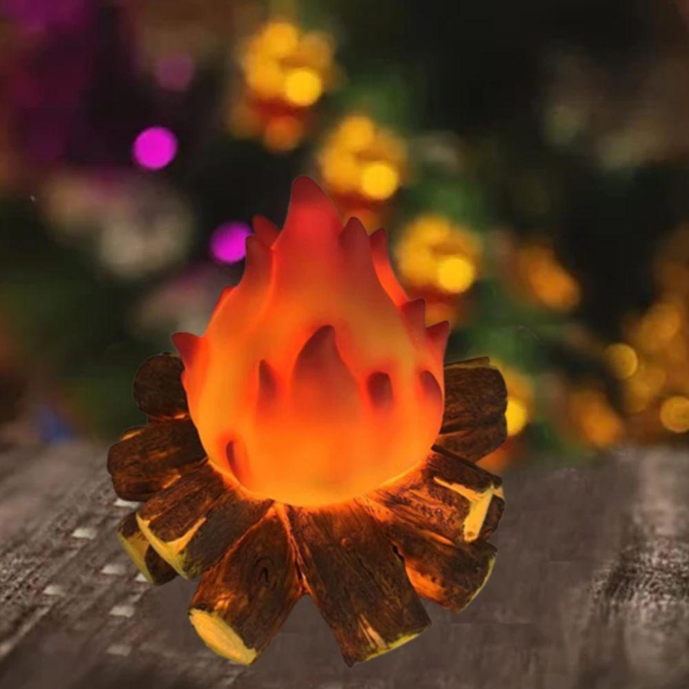 Лампа для создания рождественской атмосферы в современном стиле, материал: смола, настольный декор, дисплей для рабочего стола