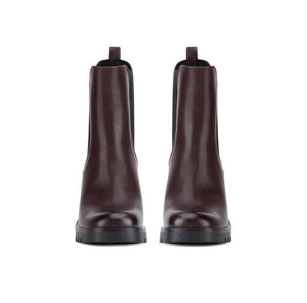 Ботинки челси Jenny Fairy WYL3917-1 бордового цвета