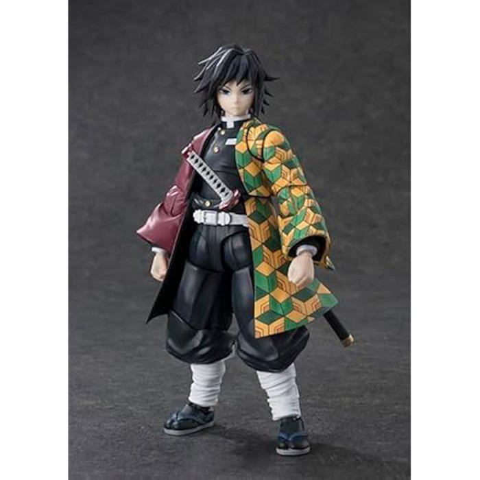 Figurine d'action - TAMASHII NATIONS - Giyu Tomioka - 3 visages interchangeables - Épée Nichirin - Mixte