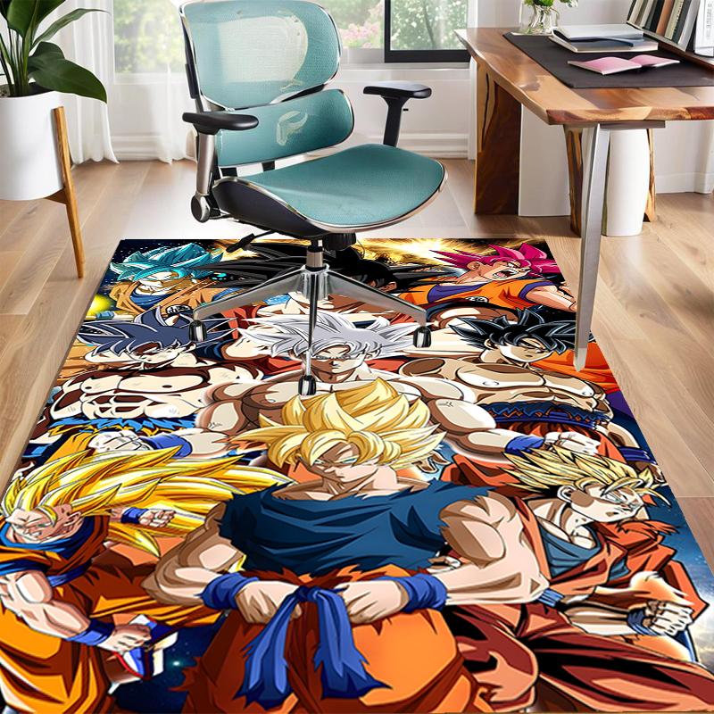 1pc Dragon Ball2 Design Area Rug - Non-Slip, Soft & Cozy Floor Mat for Living Room, Bedroom, Office - Indoor/Outdoor Decorative Carpet