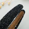 Women Luxury Hair Hoop Shiny Rhinestones Inlaid Headband Heightened Design Lightweight Headwear Head Accessories