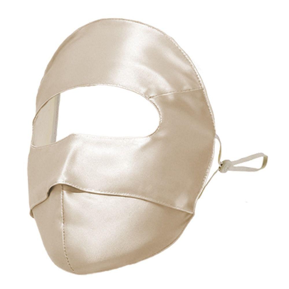 Breathable Summer Sunscreen Mask 100% Silk Bike Cycling Mask Fashion Face Mask  for Women
