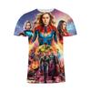 Avengers 4 Endgame T-shirt Superhero 3d Short Sleeve Stylish Casual Tee Top