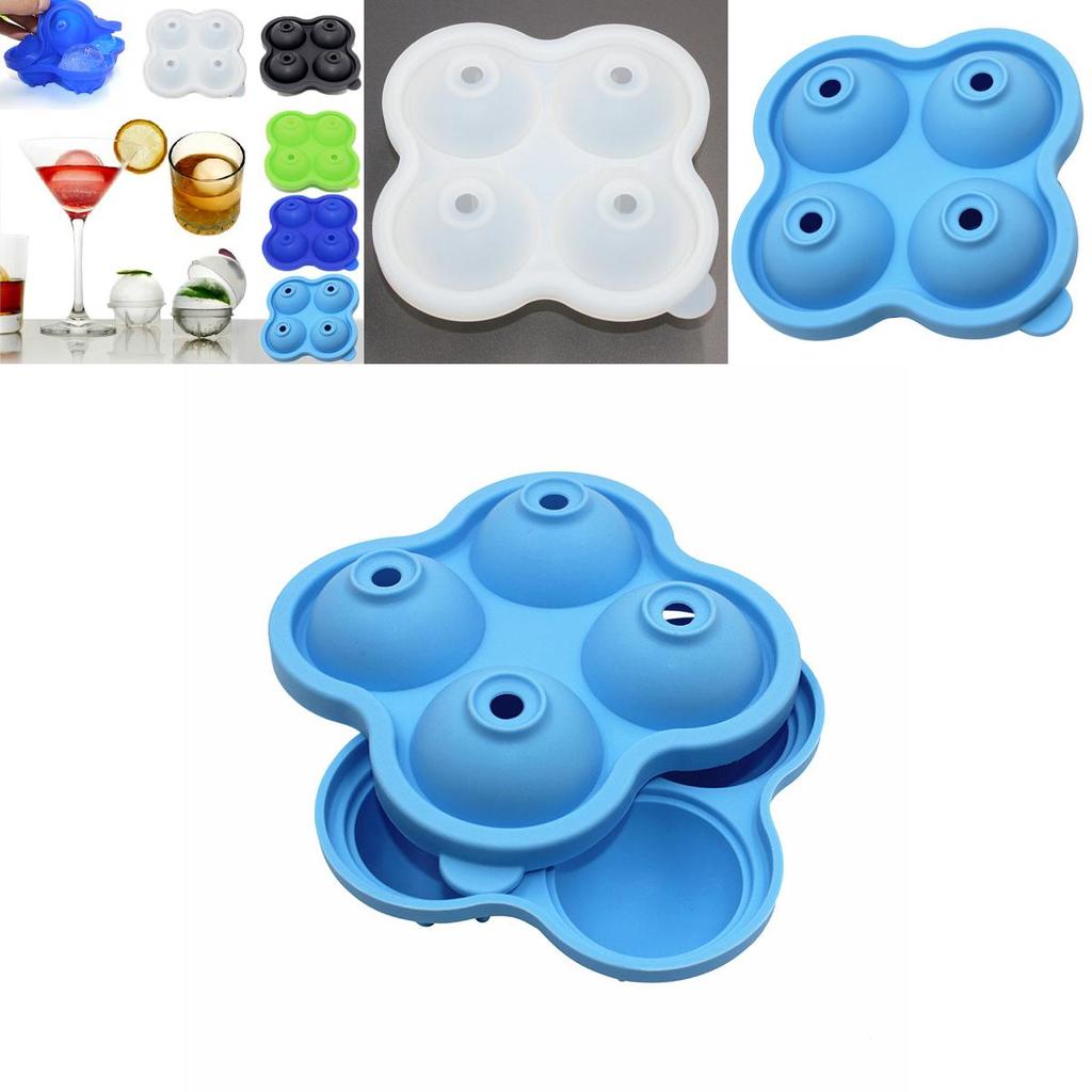 Premium Silicone Whiskey Ice Cube Ball Maker For Refreshing Cocktails