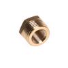 1Pc 3/8" Bspt Male * 1/8" Female Npt Adapter Brass Pipe Fitting Reducing Bushing
