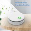 1PC Portable Ozone & Ionic Air Purifier 2 In 1 Eliminate Odor for Home, Car, Refrigerator, Shoe Cabinet, Pet Room, Hunting Bag