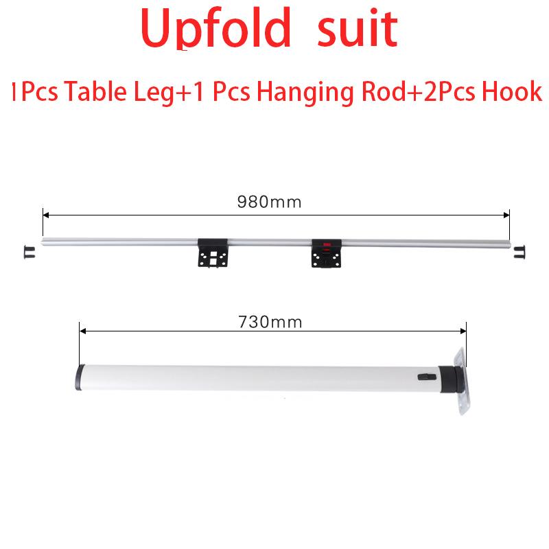 RV Modification Accessories Folding Table Legs Table Board Side Hanging Parts Detachable Table Board Connecting Parts