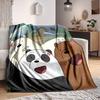 1 шт. Пледы из фланели We Bare Bears, легкие, мягкие, теплые, для всех сезонов, для дивана, кровати, путешествий, L1028156